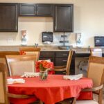 Senior living dining room